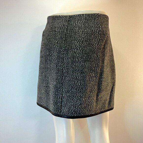 Highline Collective Women's Charcoal Herringbone Skirt - Size XL - NWT $89 - Picture 4 of 4
